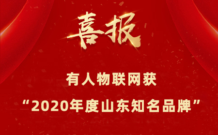 【喜报】凯发K8物联网成为“2020年度山东知名品牌”