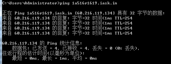 4G工业路由器的动态域名解析(DDNS)：测试结果